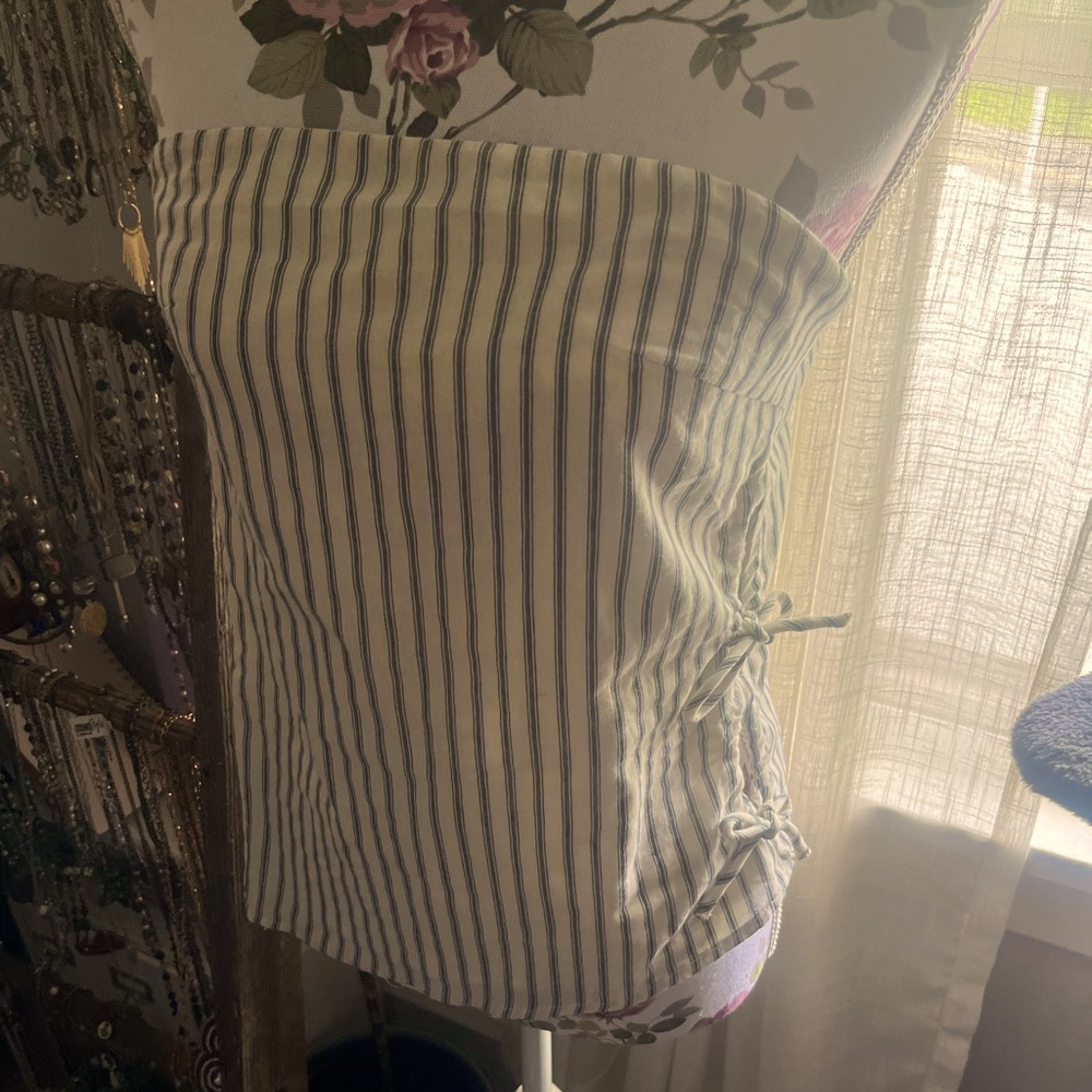 Rhythm Strapless Top with side detail